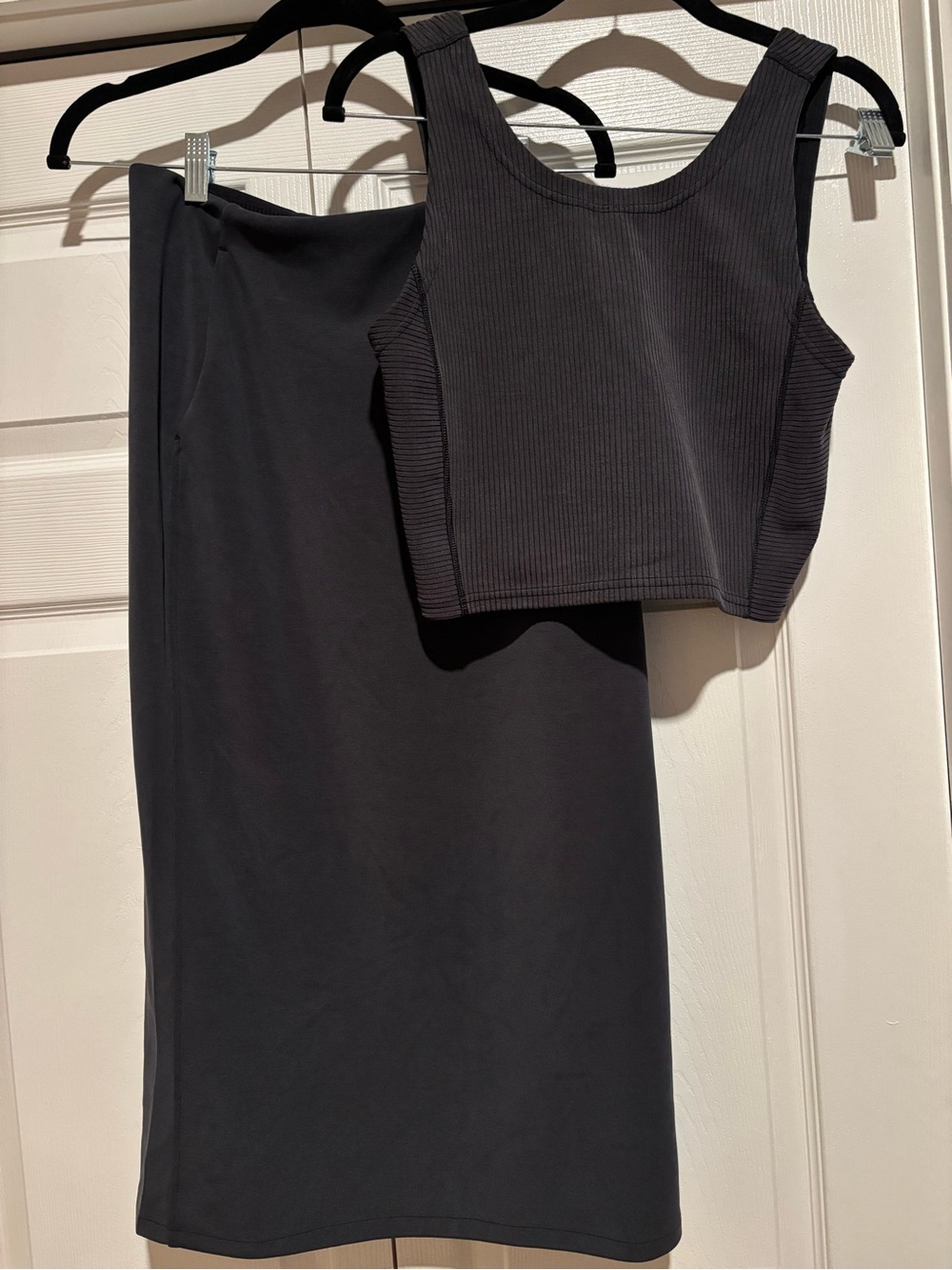 Lululemon Softstreme Midi Skirt & Crop Top Set Size 8